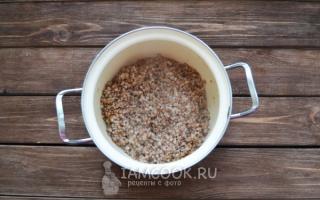 How to cook duck with buckwheat