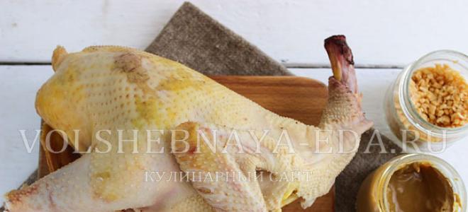 Пилешко филе в горчично-медена марината Пилешко филе в горчичен сос на фурна